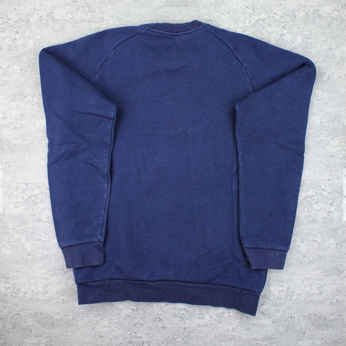 Vintage Adidas Logo Sweater Blau - S