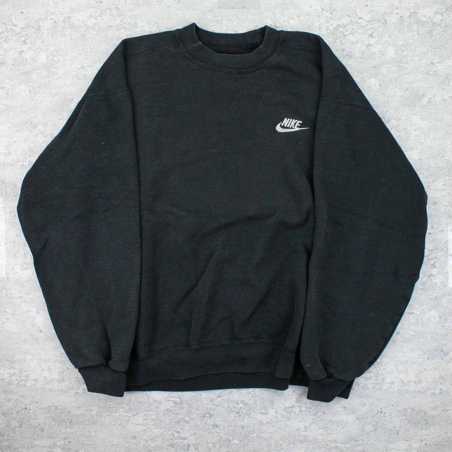 Vintage RARE Nike Logo Sweater Schwarz - M
