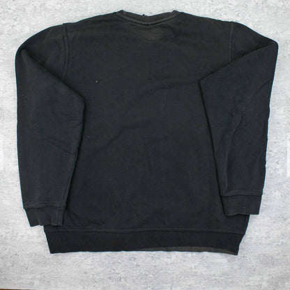 Vintage Nike Logo Sweater Schwarz - XL