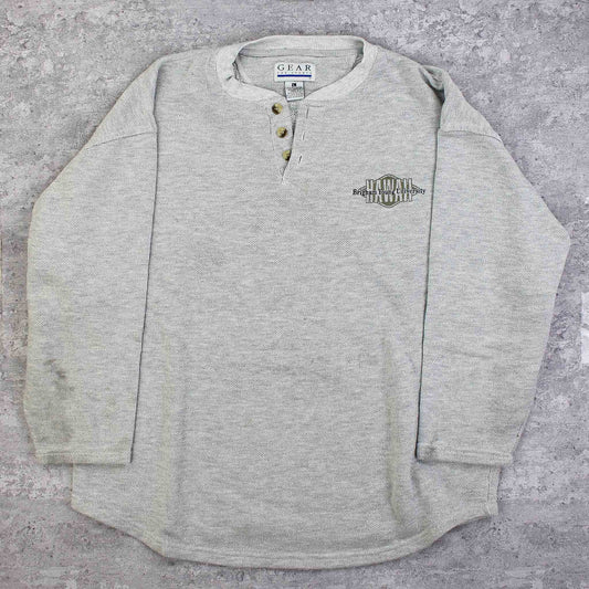 Vintage USA Logo Sweater Grau - L