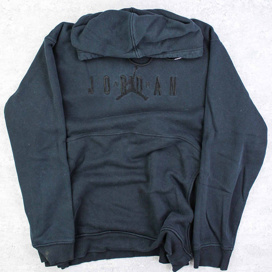 Vintage Nike Jordan Logo Hoodie Blau - XL