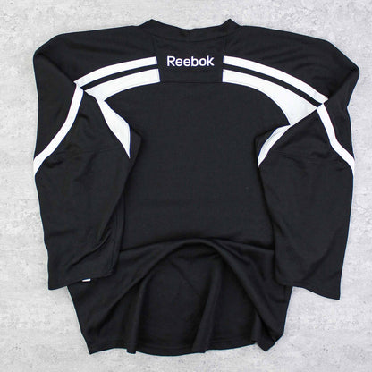 Vintage Reebok Logo Sweater Schwarz - S