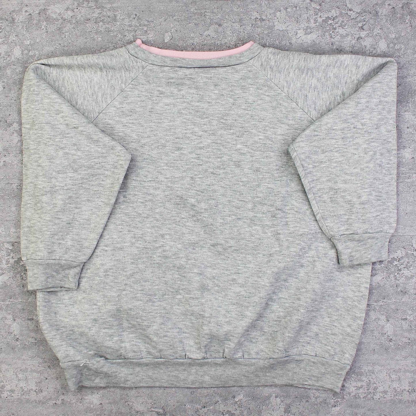 Vintage USA Logo Sweater Grau - XS