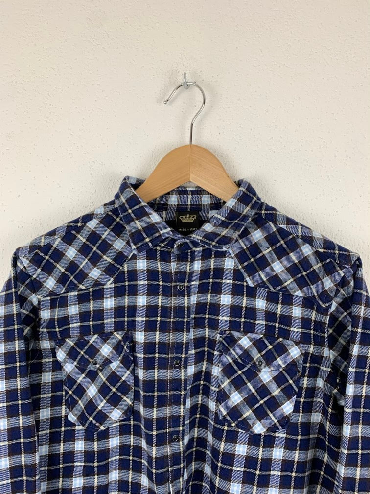 True Vintage Flannelhemd - XL