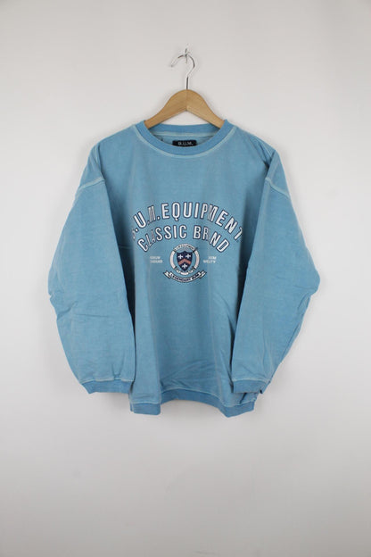 Vintage USA Sweater Blau - M