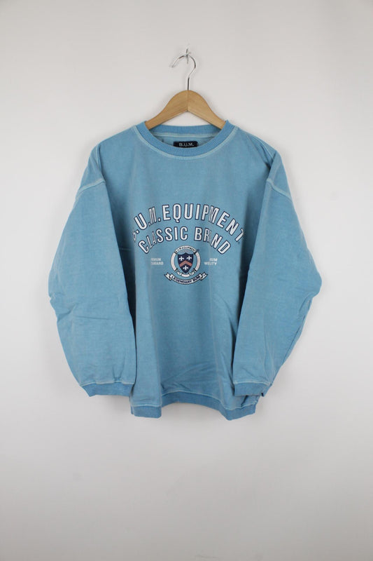 Vintage USA Sweater Blau - M