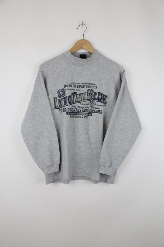 Vintage USA Sweater Grau - M
