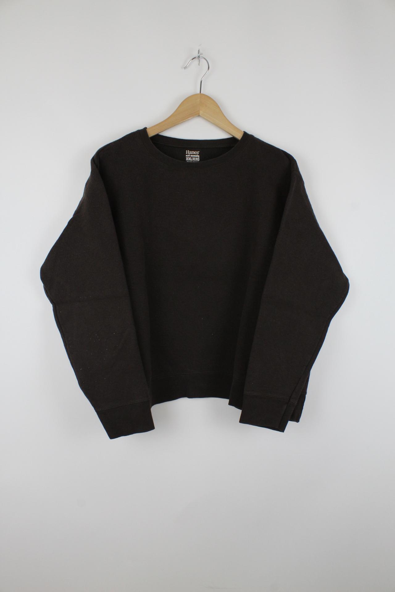 Basic Sweater Braun - M