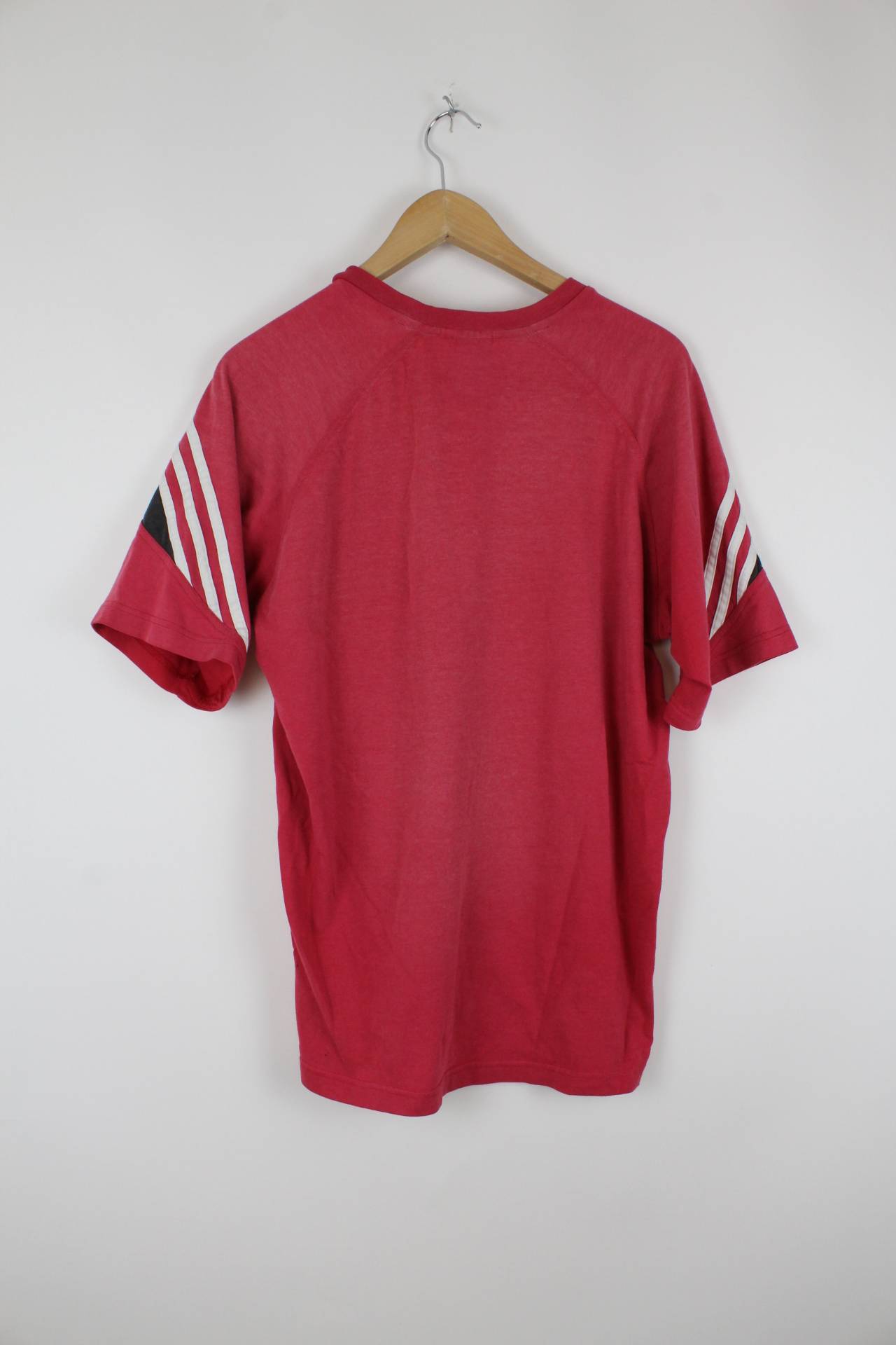 Vintage Adidas T-Shirt Rot - L
