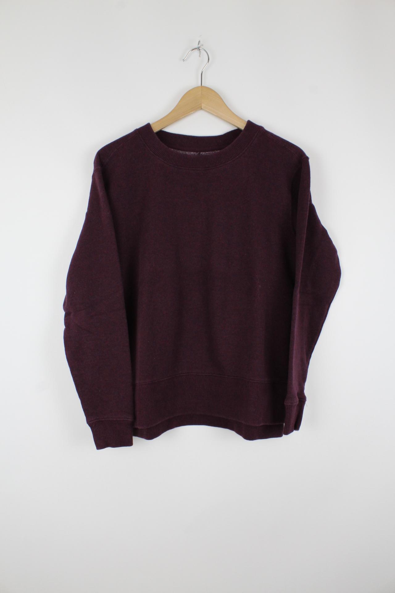 Basic Sweater Schwarz - S