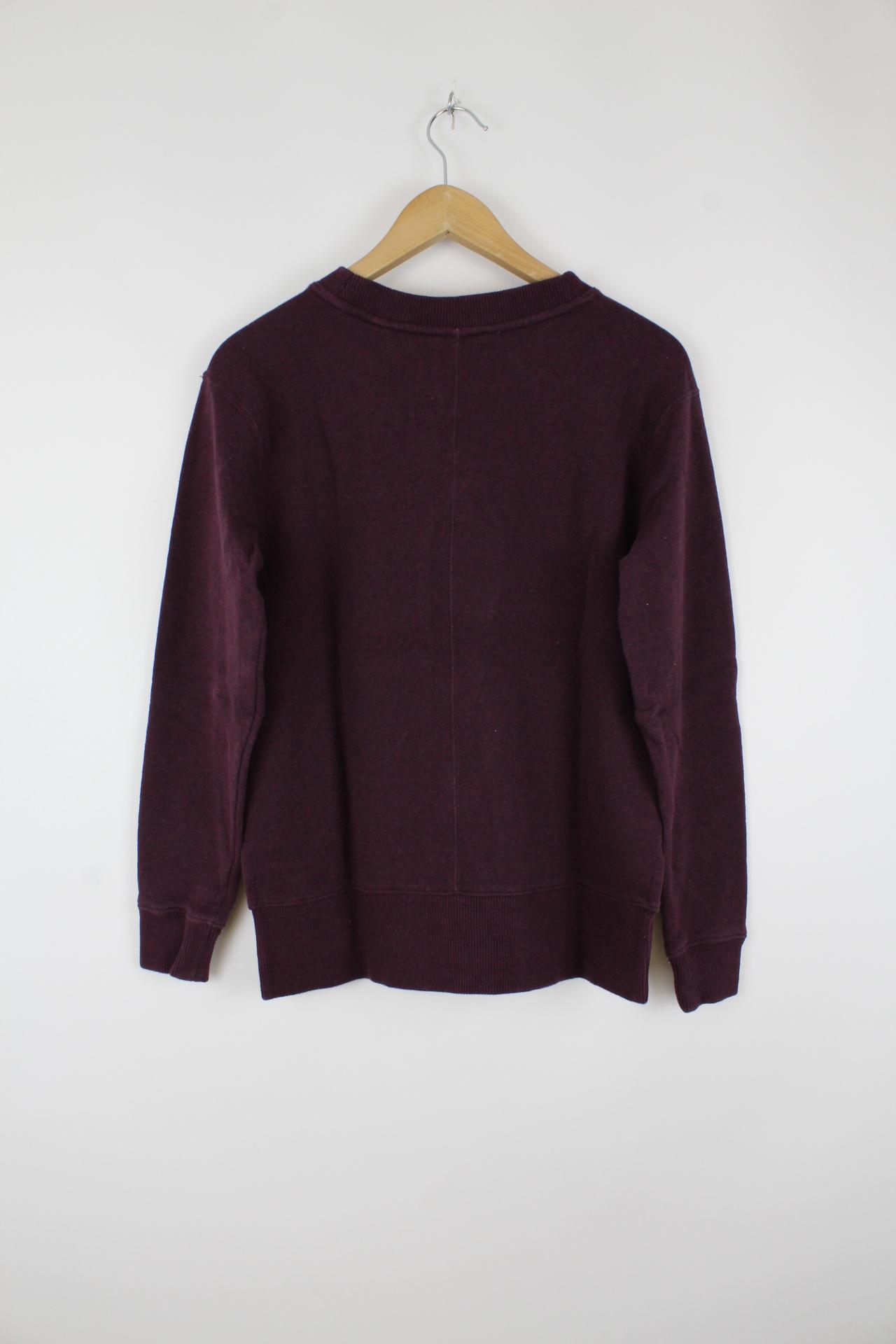 Basic Sweater Schwarz - S