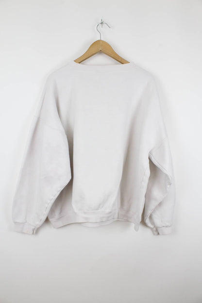 Vintage RARE USA Sweater Weiß - XL