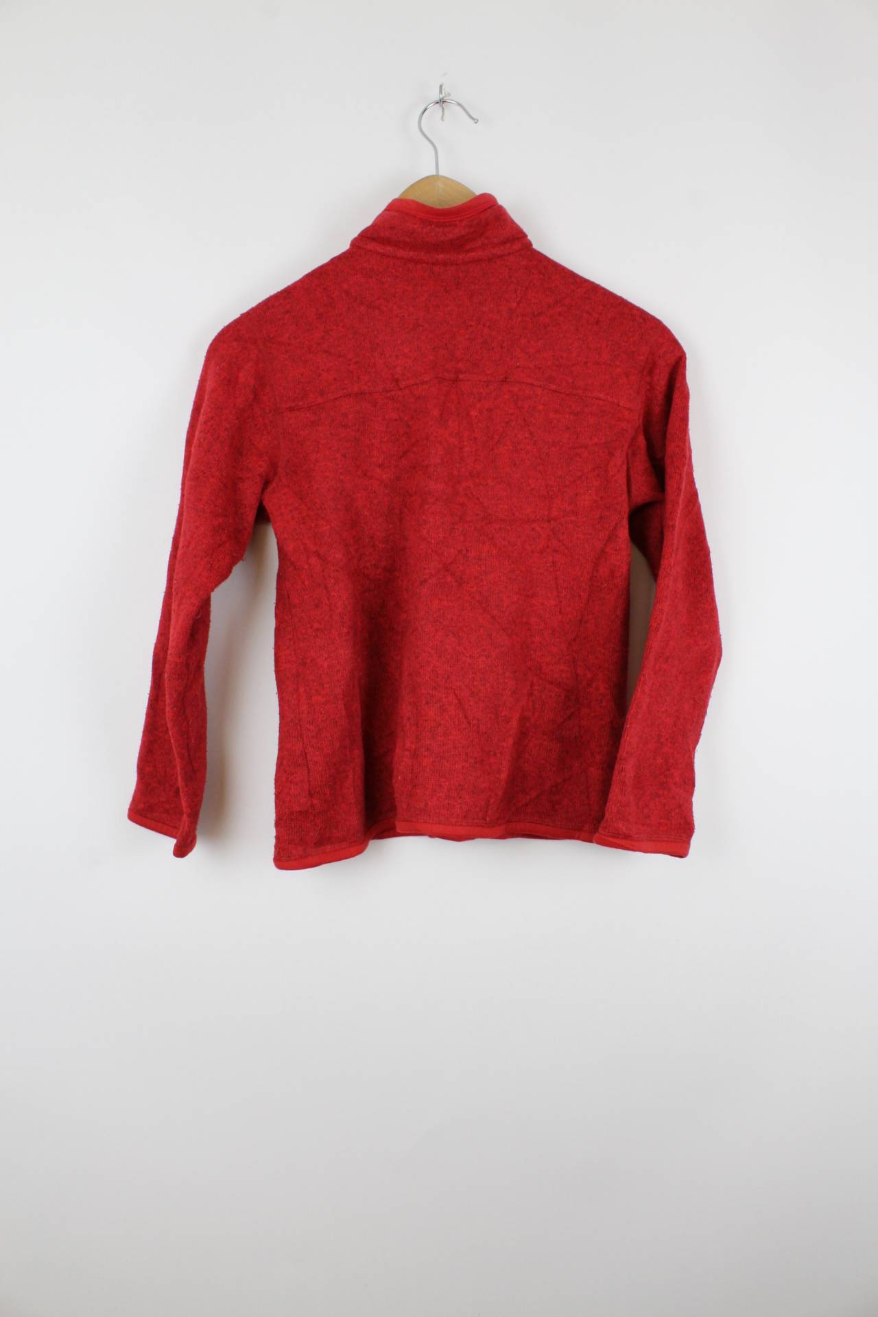 Vintage Patagonia Fleece Sweater Rot - XS