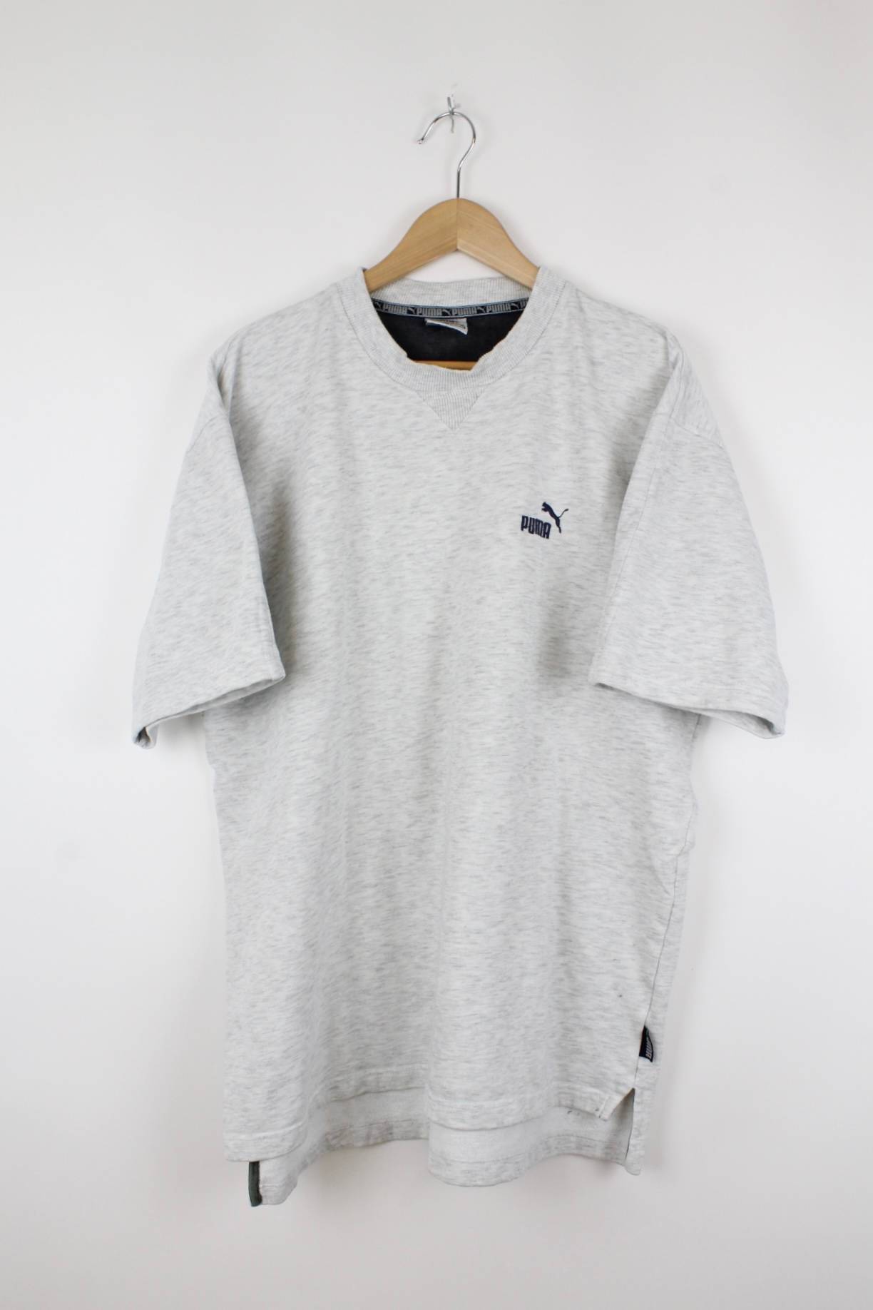 Vintage Puma T-Shirt Grau - XXL