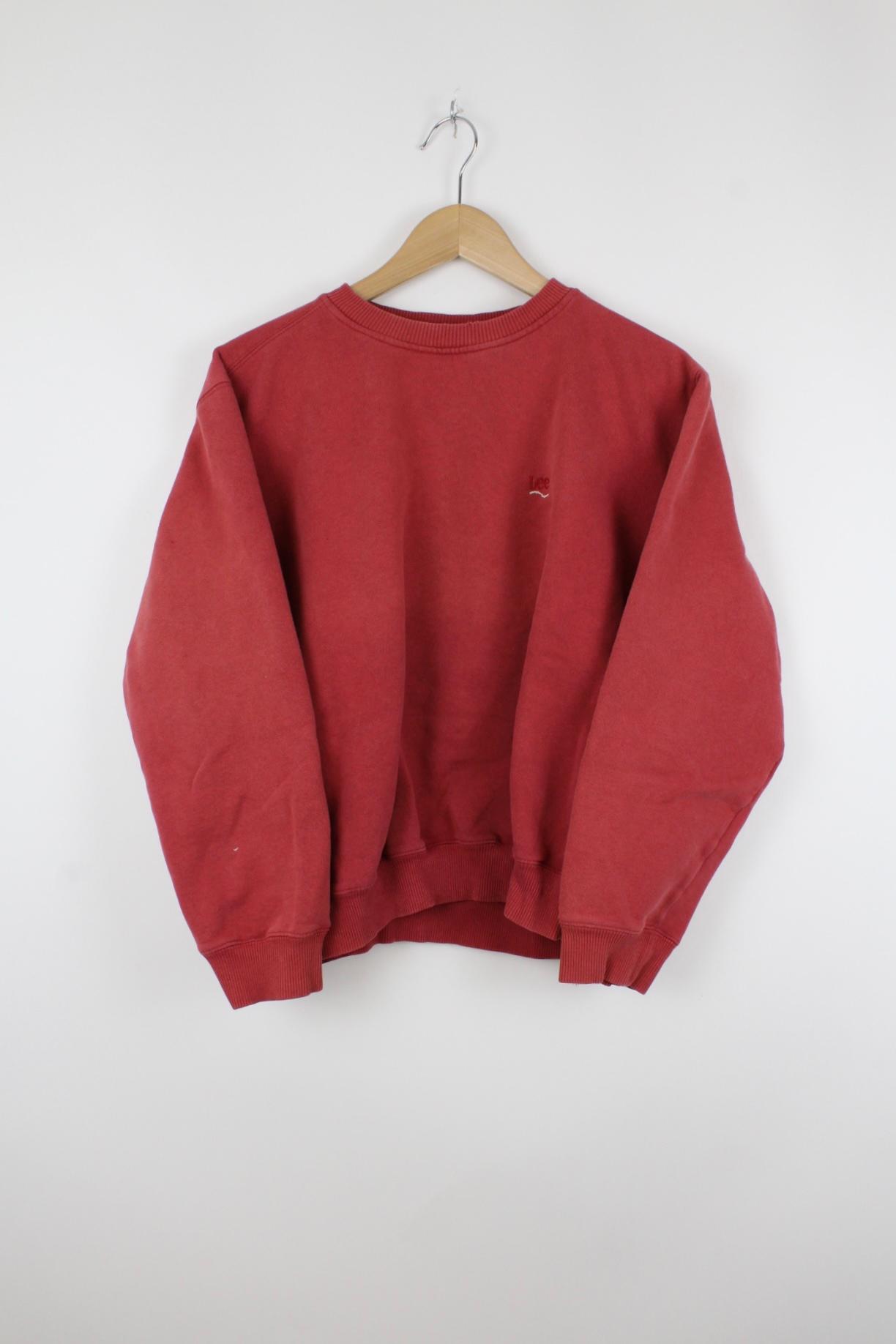 Vintage Lee Sweater Rot - S