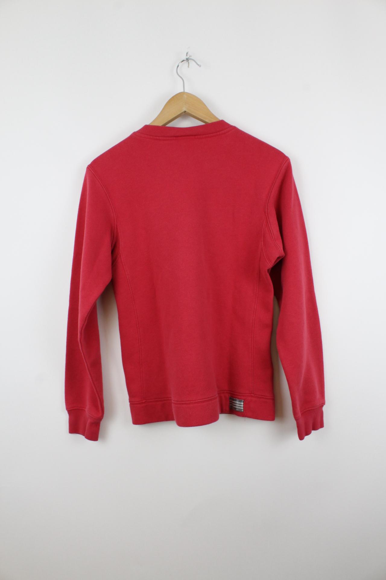 Vintage Adidas Sweater Rot - S