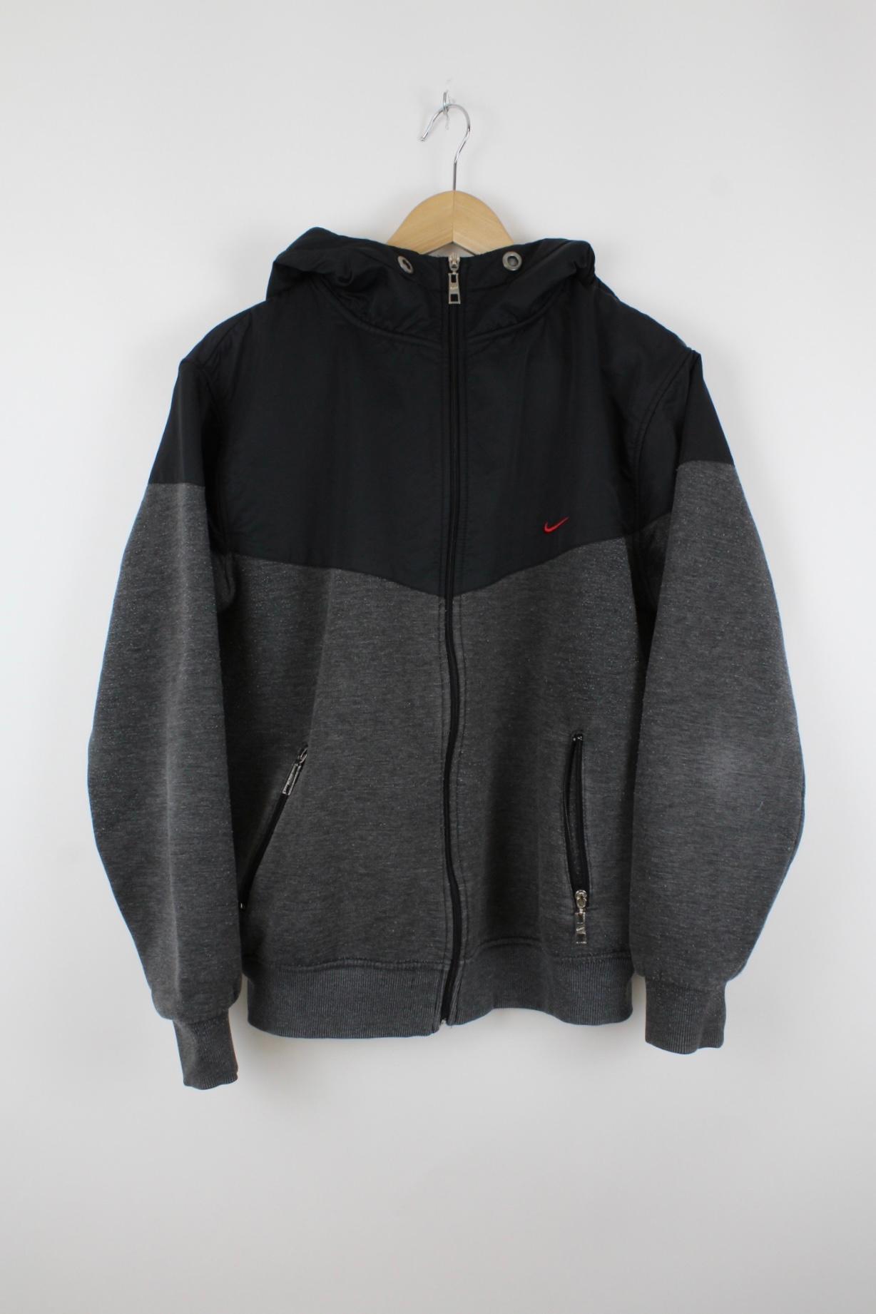 Vintage Nike Hoodie Grau - M