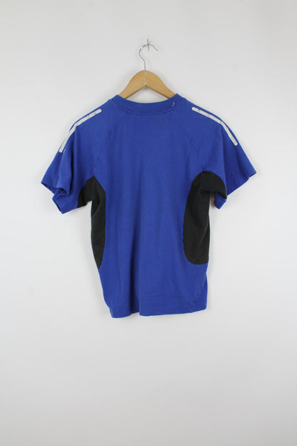 Vintage Adidas T-Shirt Blau - XS