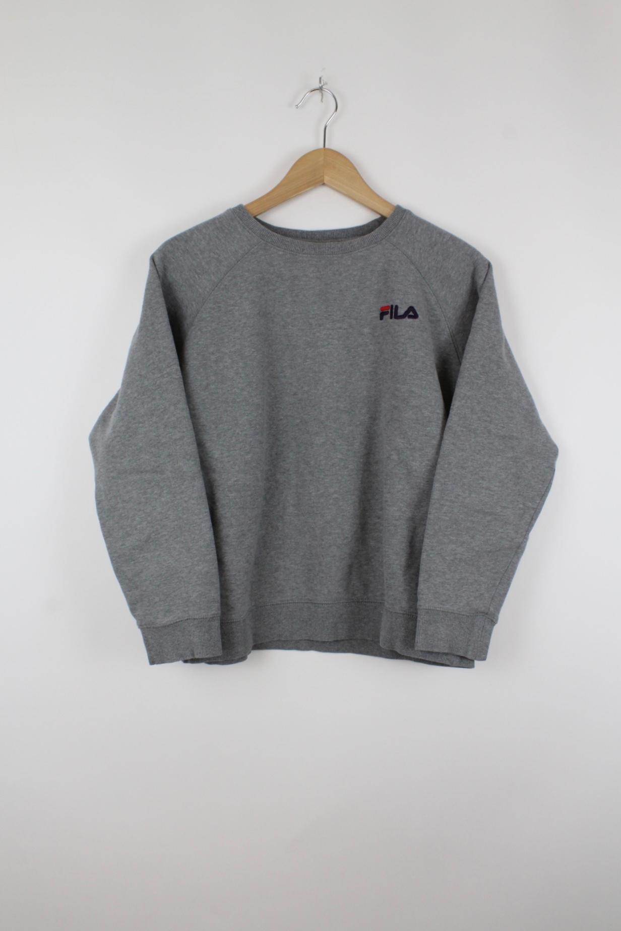 Vintage Fila Sweater Grau - S