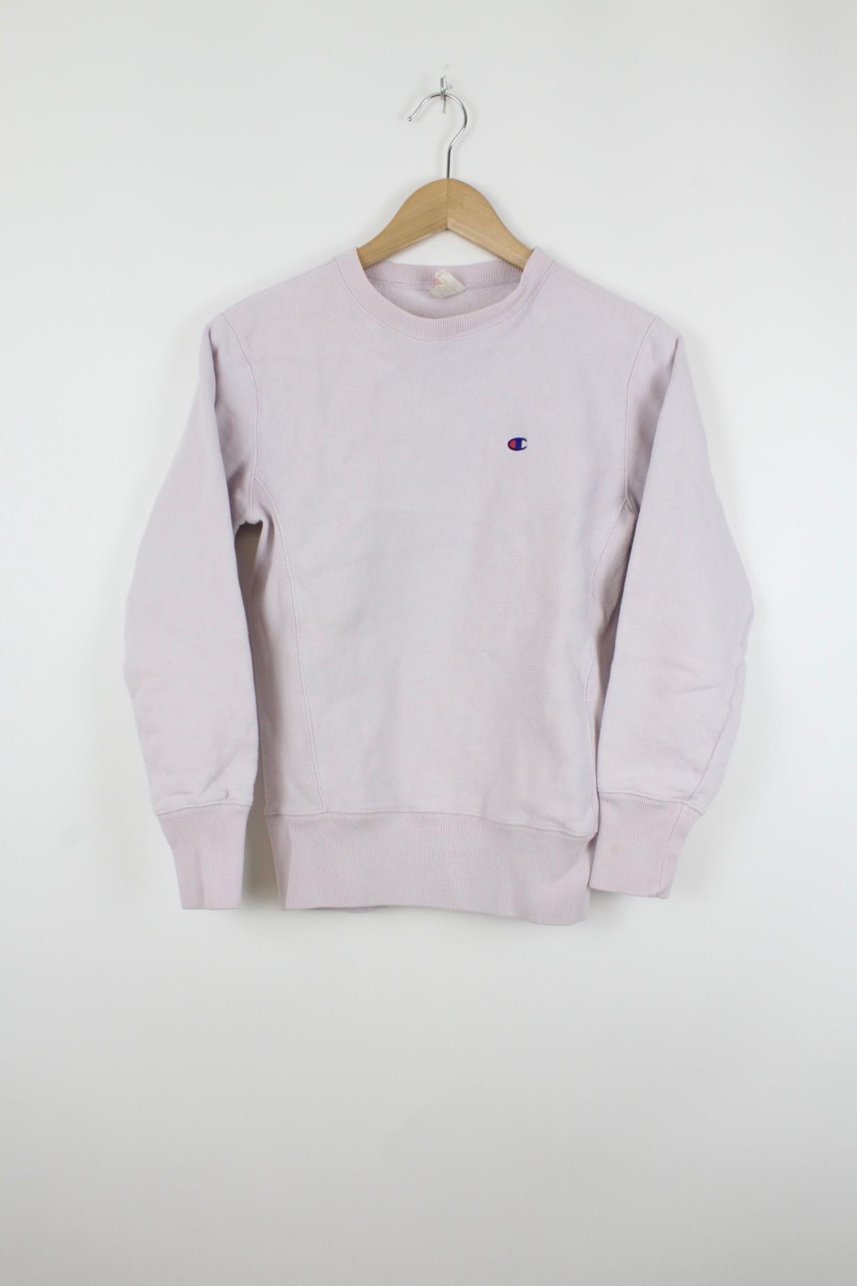 Vintage Champion Sweater Blau - XS