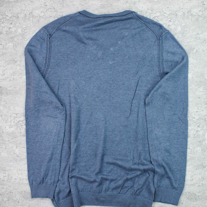 Hugo Boss Logo Sweater Blau - XXL