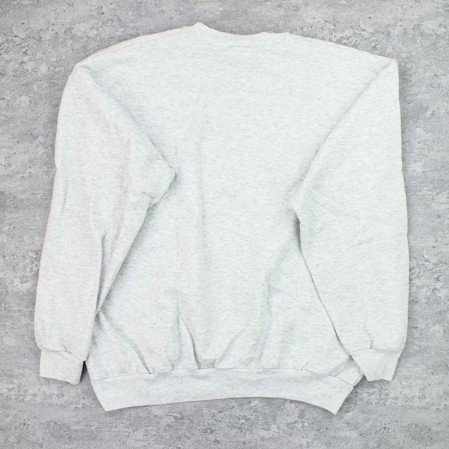 Vintage USA Spellout Sweater Grau - L