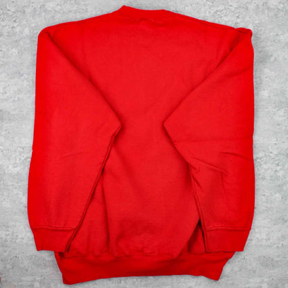 Vintage USA Logo Sweater Rot - XL