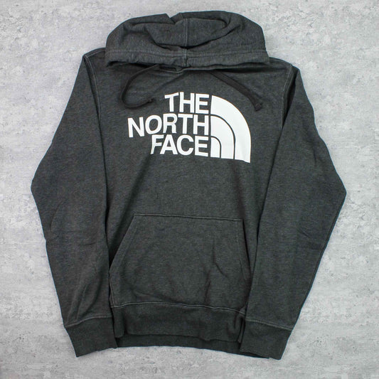 The North Face Logo Hoodie Grau - S