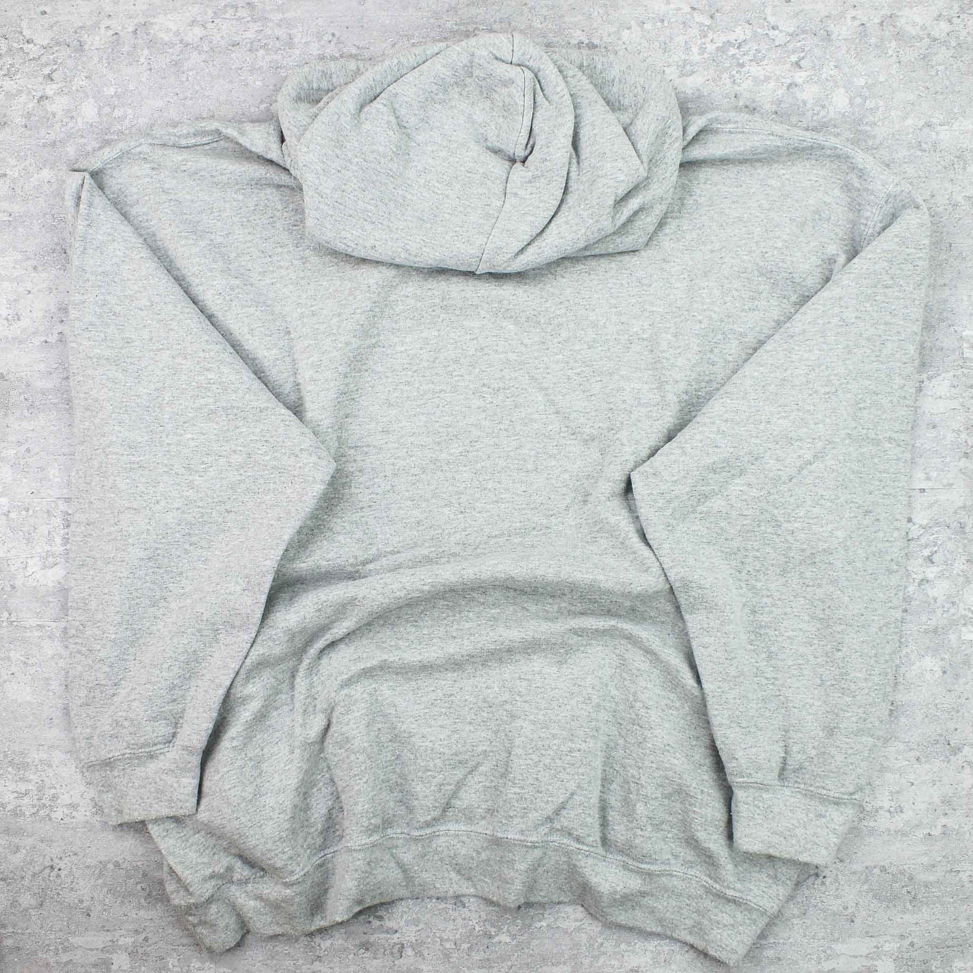 Vintage USA Logo Hoodie Grau - XXL