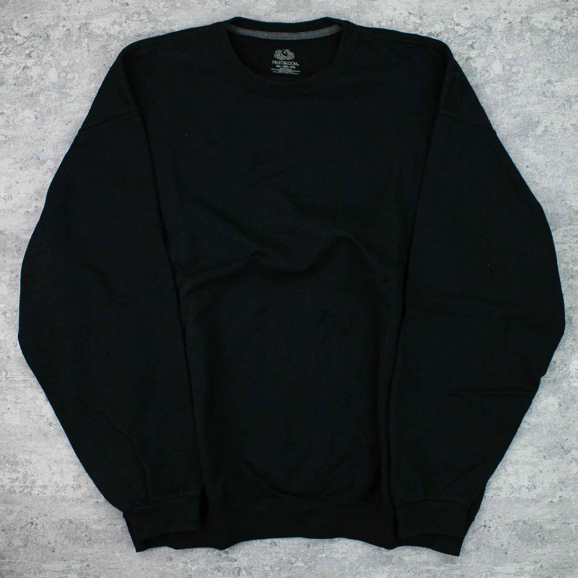 Basic Sweater Schwarz - XL