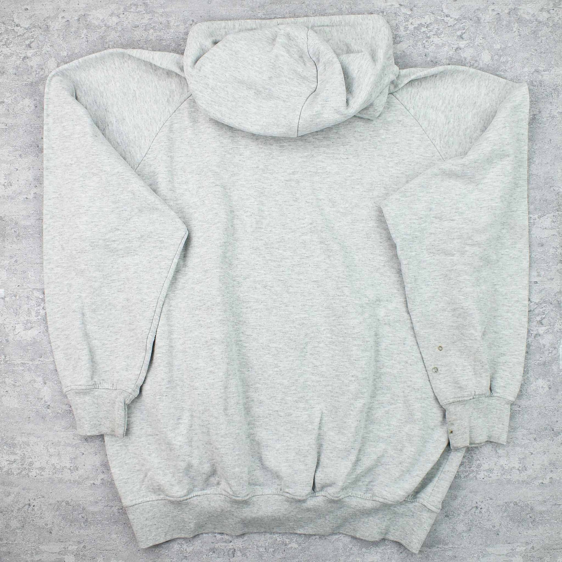 Vintage Kappa Logo Hoodie Grau - XXL