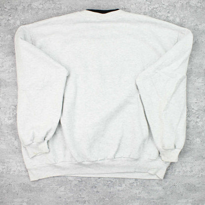Vintage USA Logo Sweater Grau - M