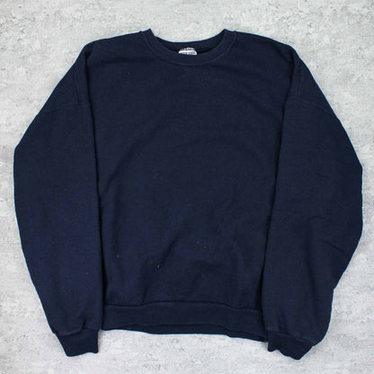 Jerzees Basic Sweater Blau - L
