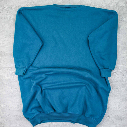 Basic Sweater Blau - L