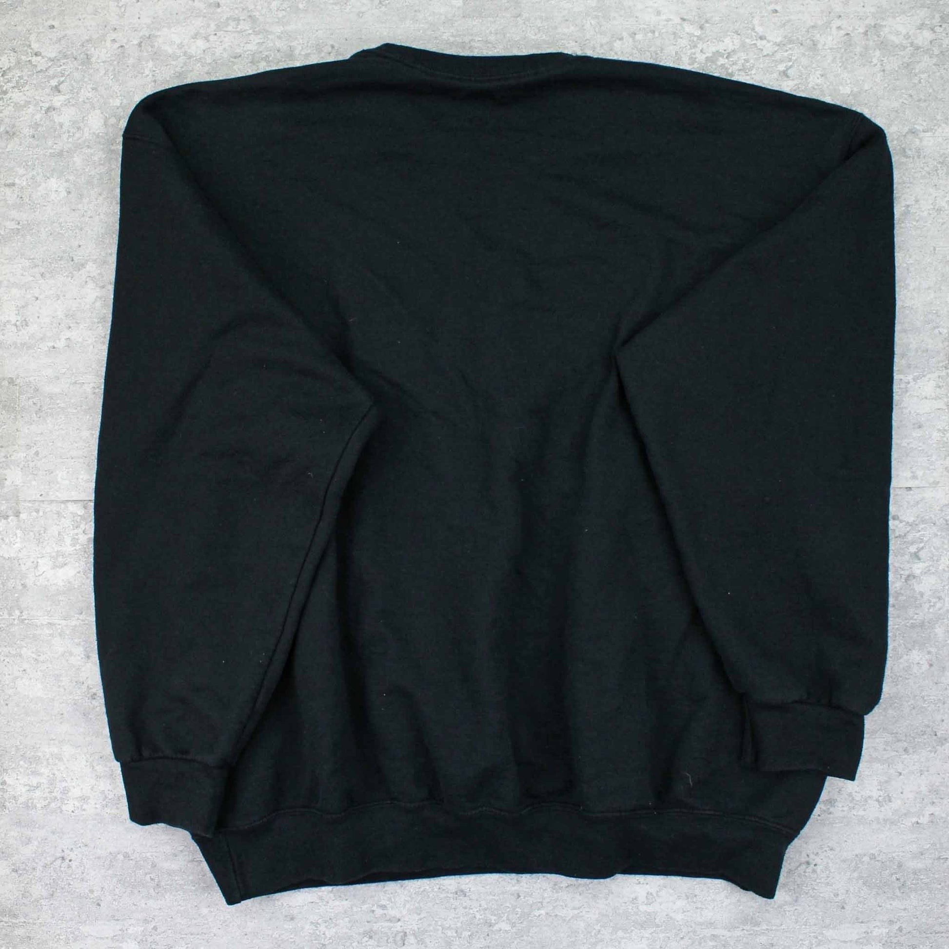 Vintage USA Logo Sweater Schwarz - XL