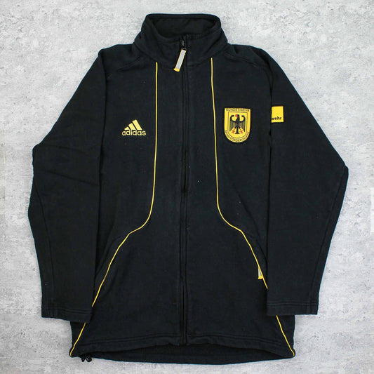 Vintage Adidas Bundeswehr Spellout Sweatshirt Schwarz - M