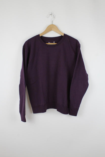Basic Sweater Marineblau - M