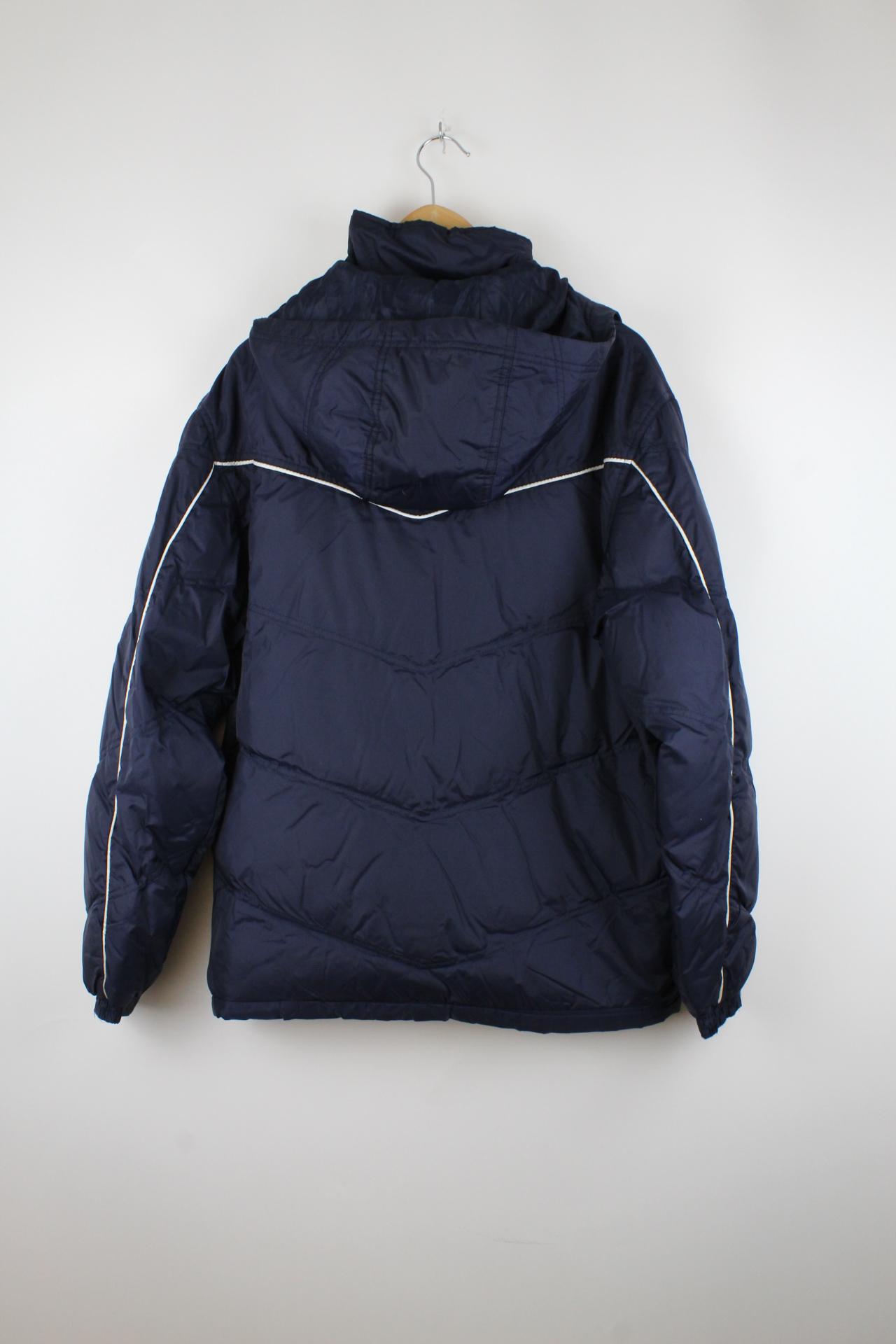 Vintage Fila Puffer Jacke Blau - L