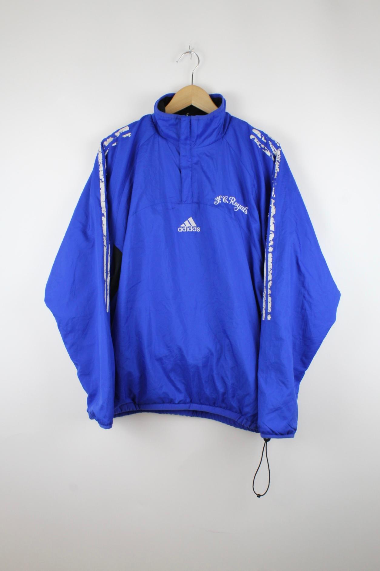 Vintage Adidas Windbreaker Blau - L