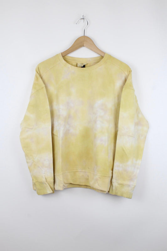 Basic Batik Sweater Gelb - M