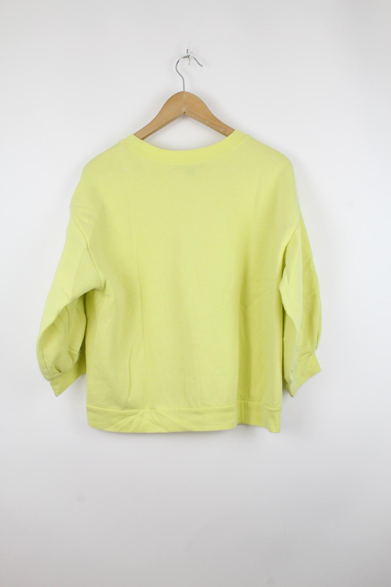 Basic Sweater Gelb - XS