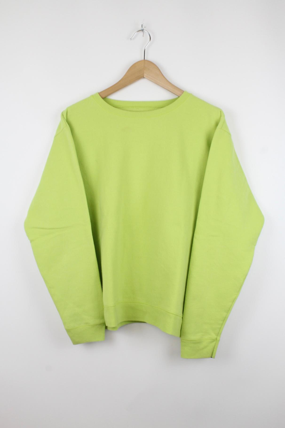 Basic Sweater Grün - M