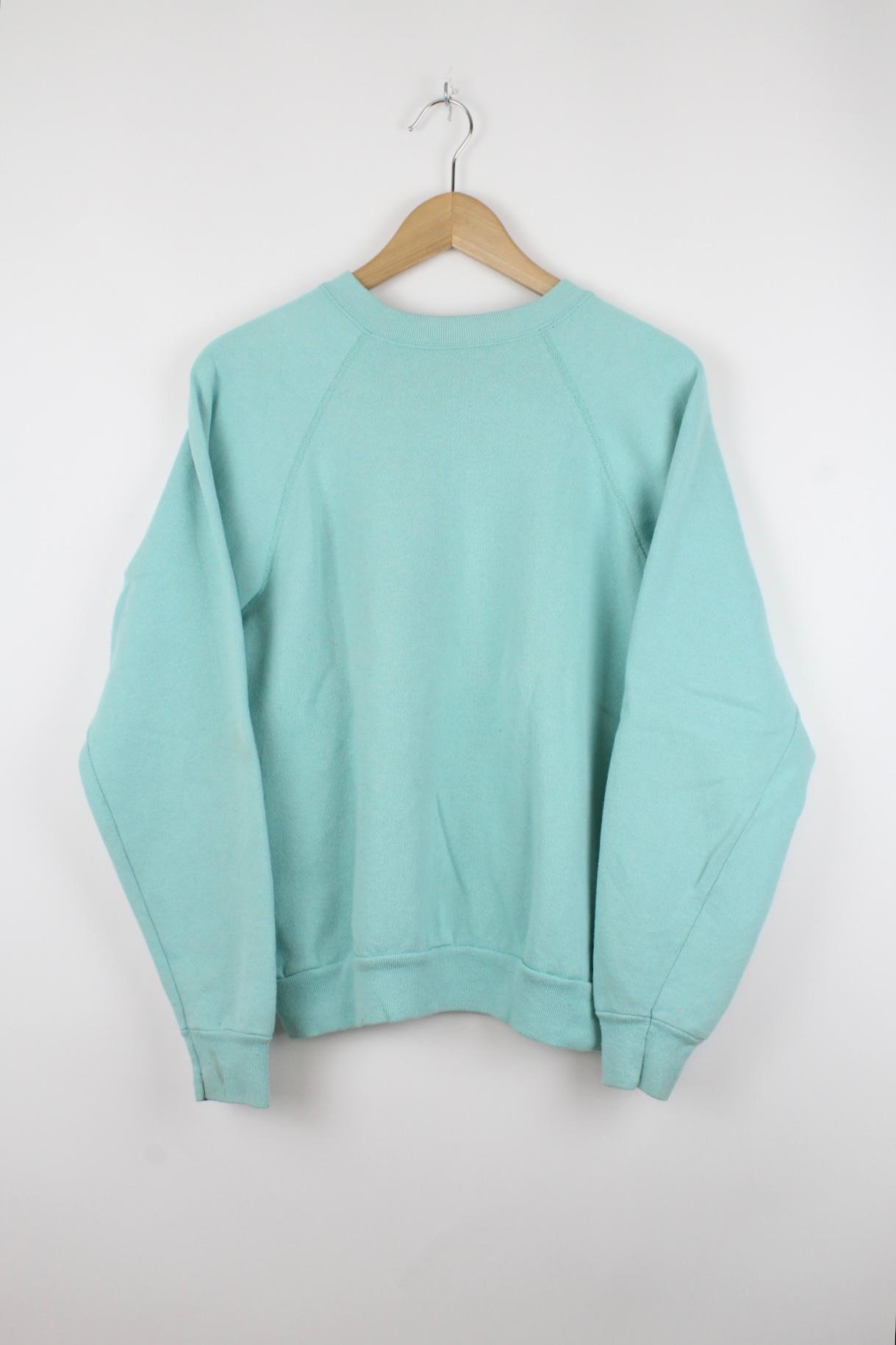 Basic Sweater Blau - M