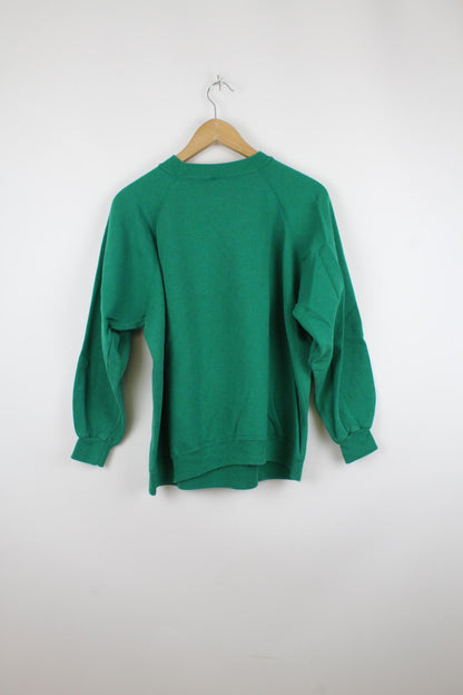 Vintage Christmas Sweater Grün - M