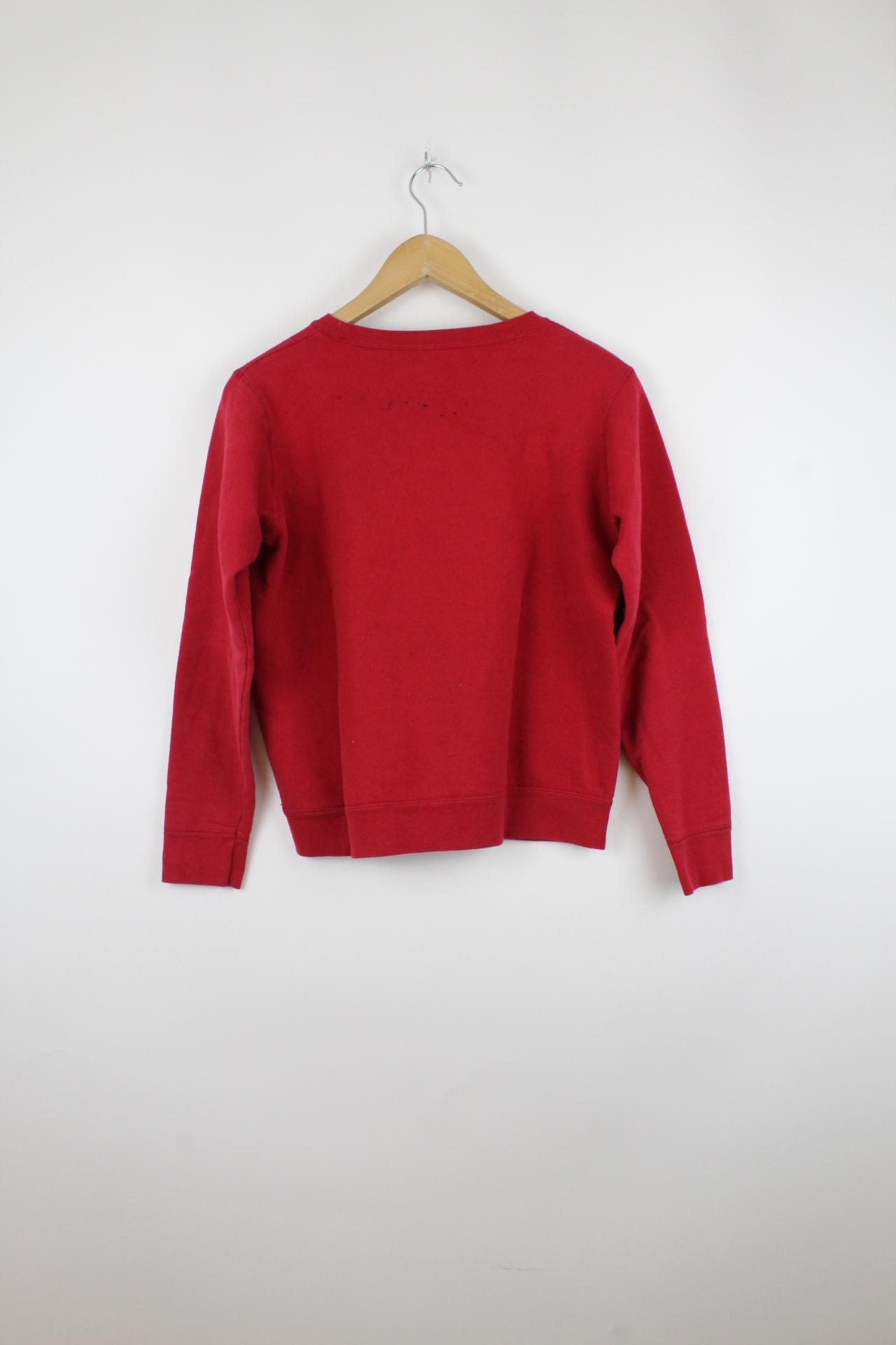 Vintage Christmas Sweater Rot - M
