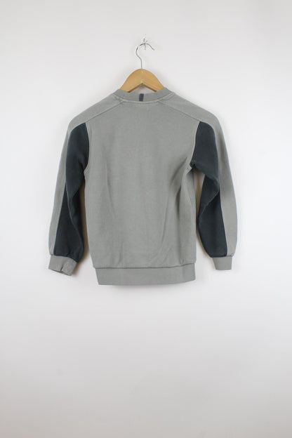Vintage RARE Adidas Sweater Grau - XXS