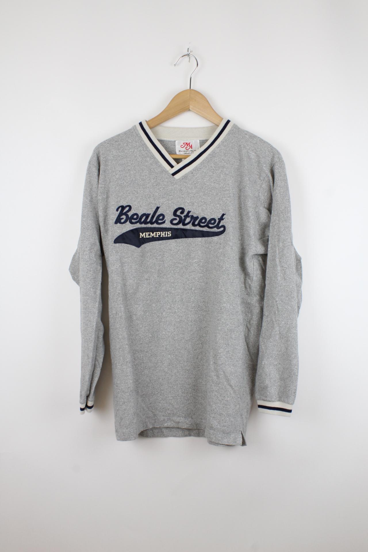 Vintage USA Sweater Grau - M