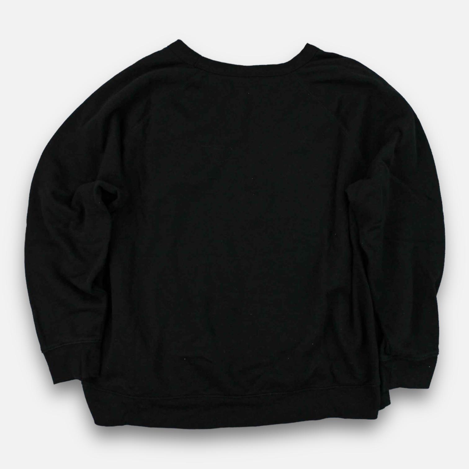 Vintage Basic Sweater Schwarz - L